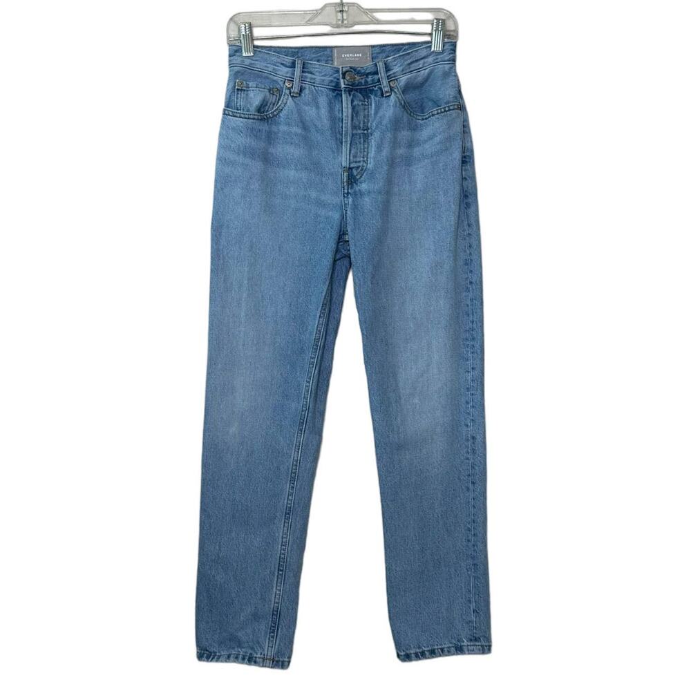Everlane blue straight legs crop jeans size 25 - 0